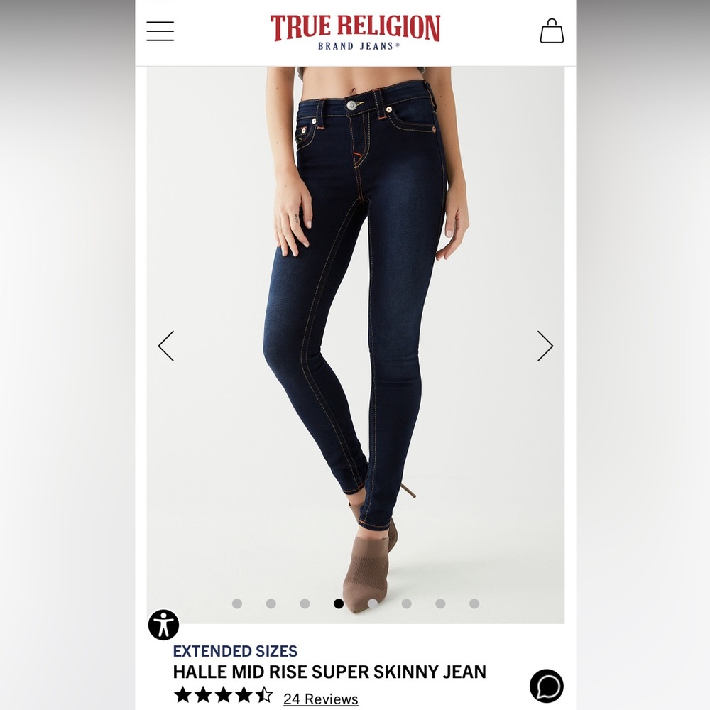 True Religion Skinny Jeans